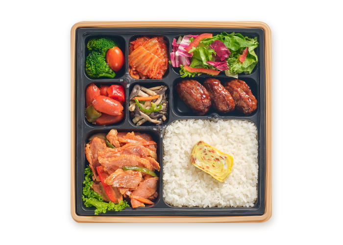 고급 훈제오리도시락