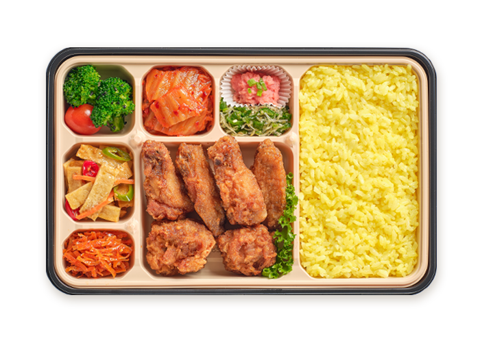 치킨 도시락