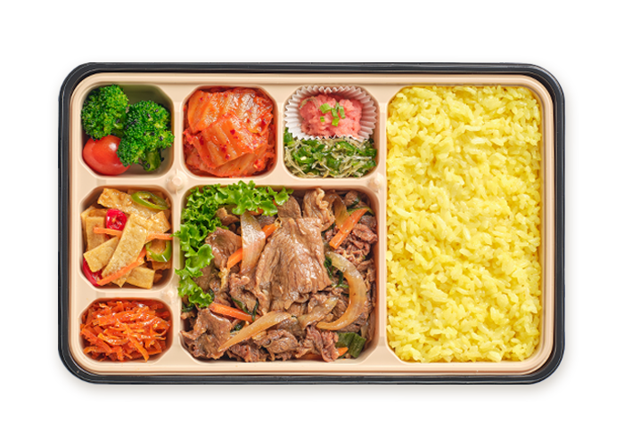 소불고기 도시락