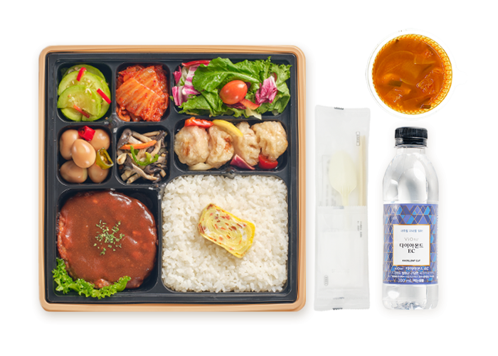 고급 떡갈비 도시락